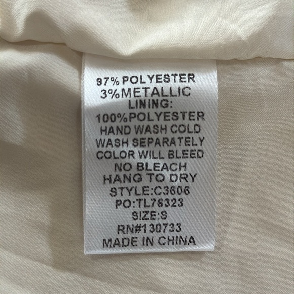 UMGEE METALLIC V NECK BELTED DRESS in Rust - Picture 8 of 12